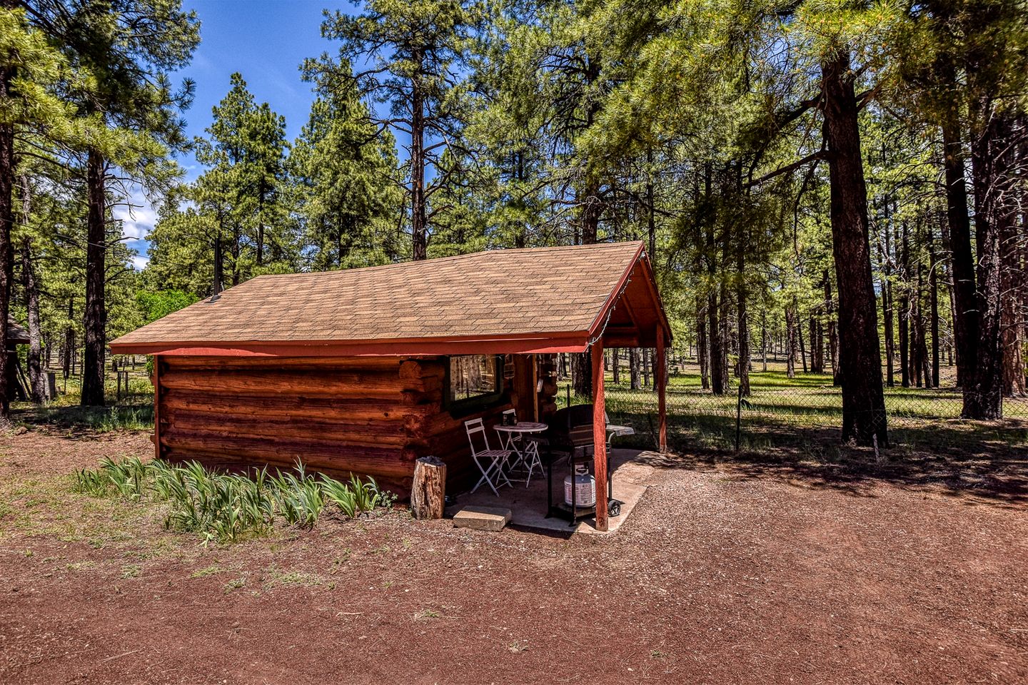 Simple and Historic Fishing Log Cabin for a Rustic Retreat to Northern Arizona