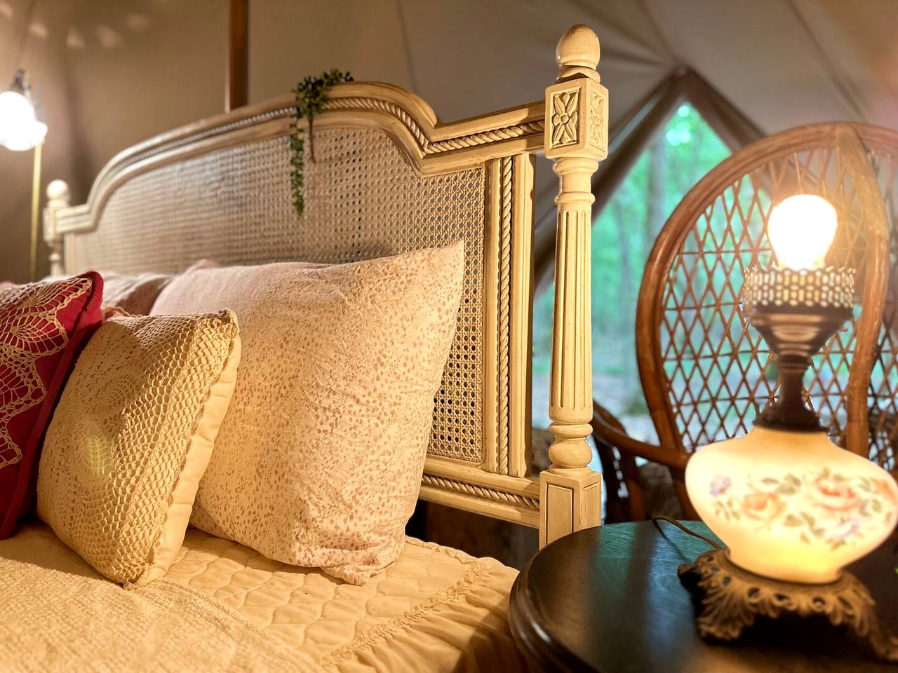 Romantic Bell Tent Retreat in Georgia’s Enchanted Forest near Lake Oconee