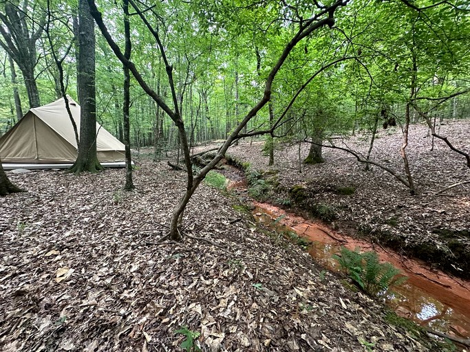 Romantic Bell Tent Retreat in Georgia’s Enchanted Forest near Lake Oconee