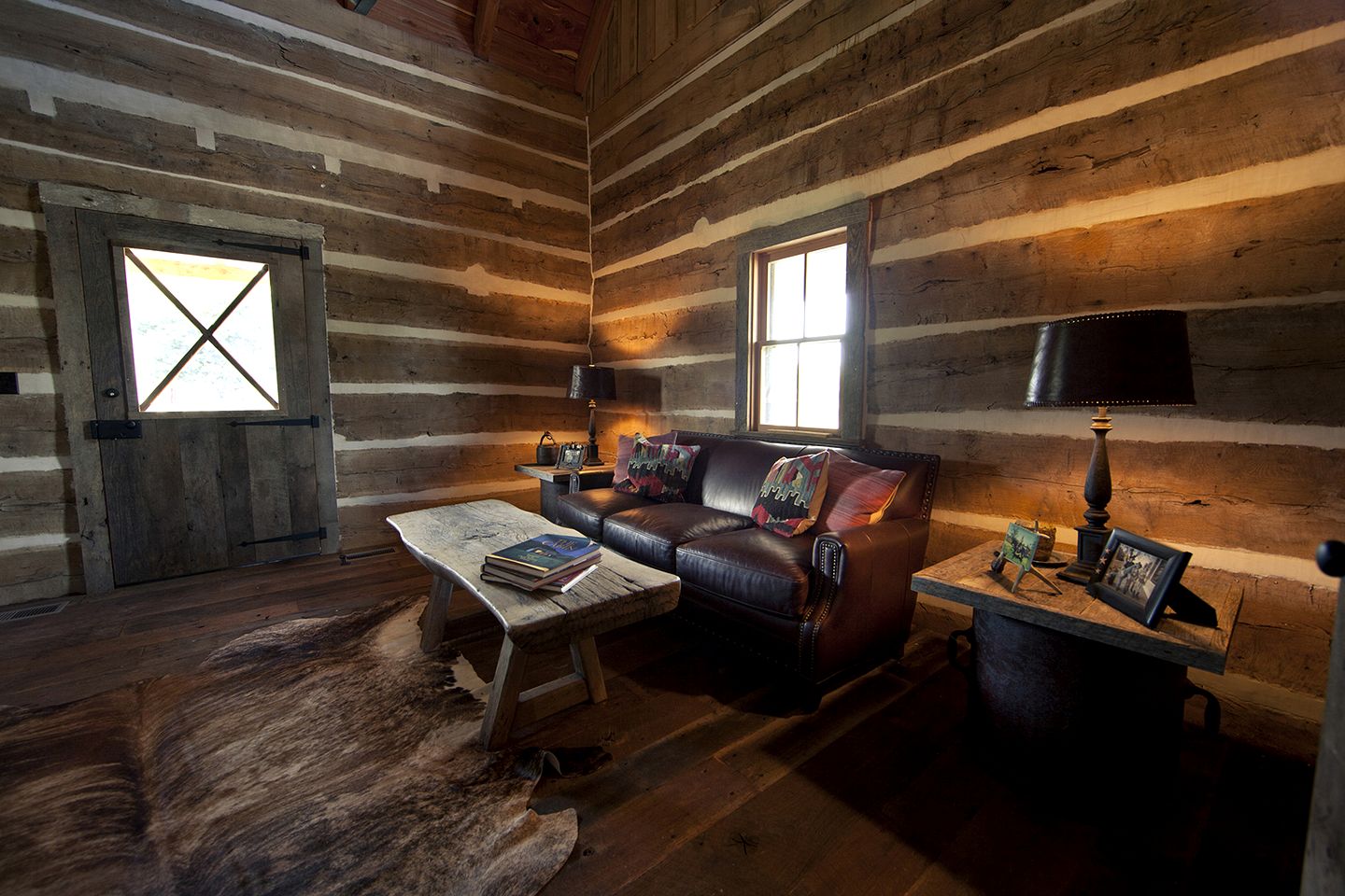 Romantic Cabin Rental for Two with Stone Fireplace in New Ulm, Texas