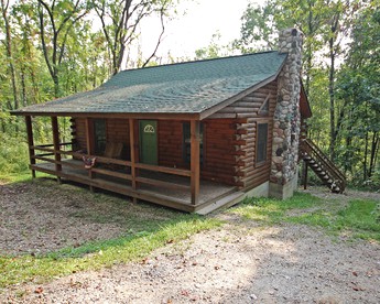 Romantic Cabin in Luxurious Cabin in Hocking Hills, Ohio photo 2