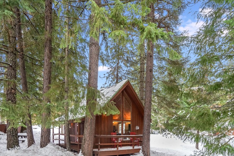 Cabins (United States of America, Trout Lake, Washington)