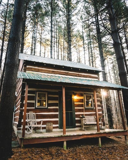 Cozy cabin in Hocking Hills (Laurelville, Ohio, United States)