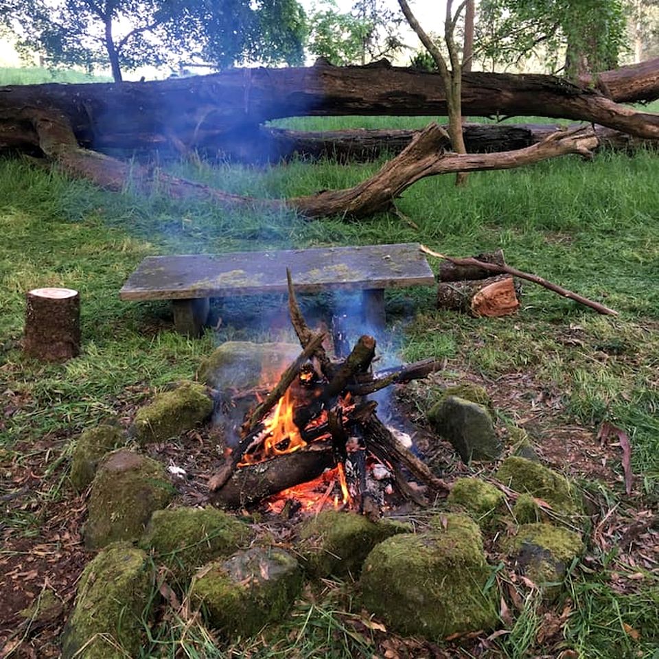 Romantic Rainforest Cottage Rental with Private Waterfalls near Apollo Bay, Victoria
