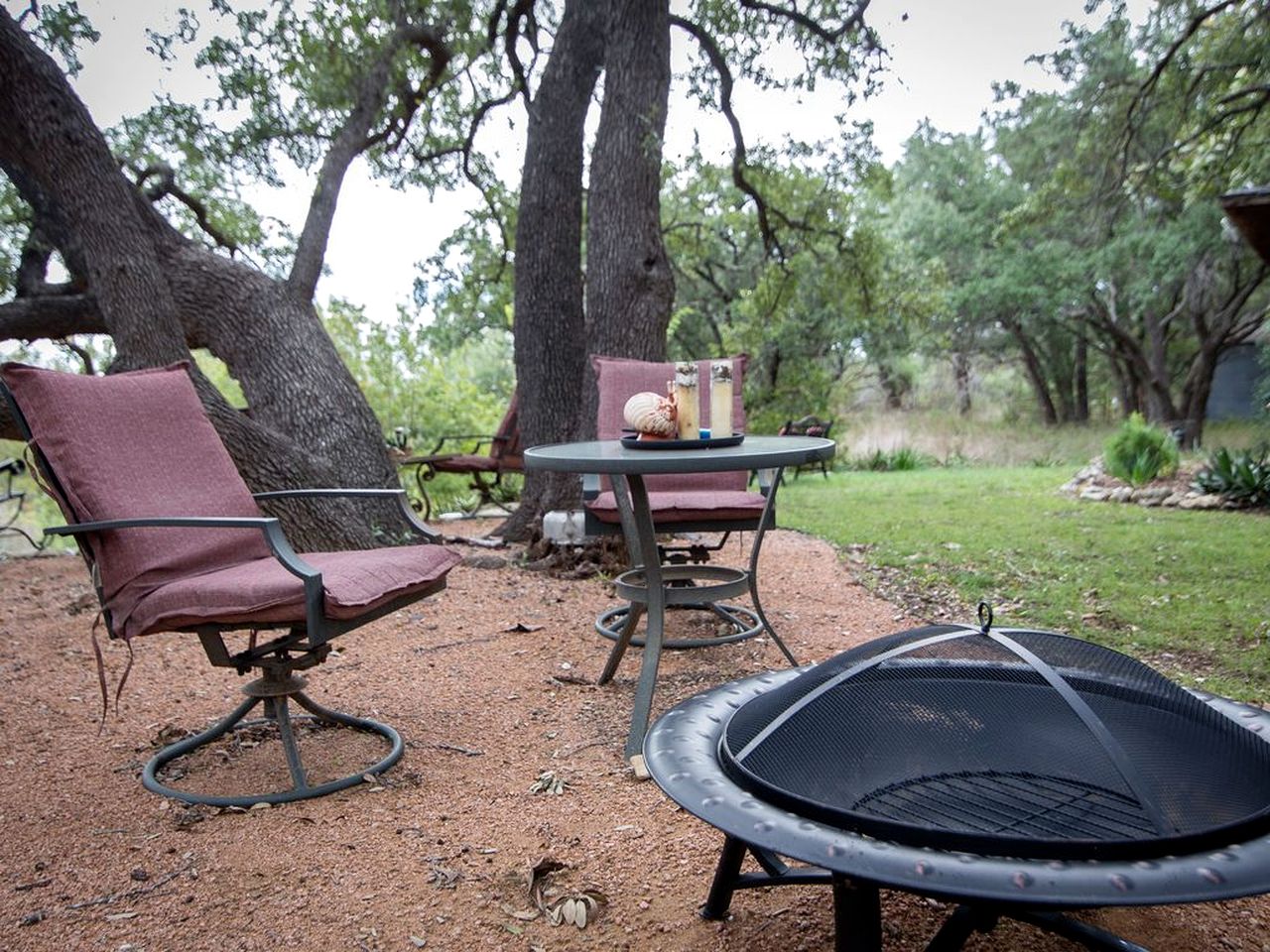 Romantic Luxury Cottage Rental for Two with Fireplace in Texas Hill Country