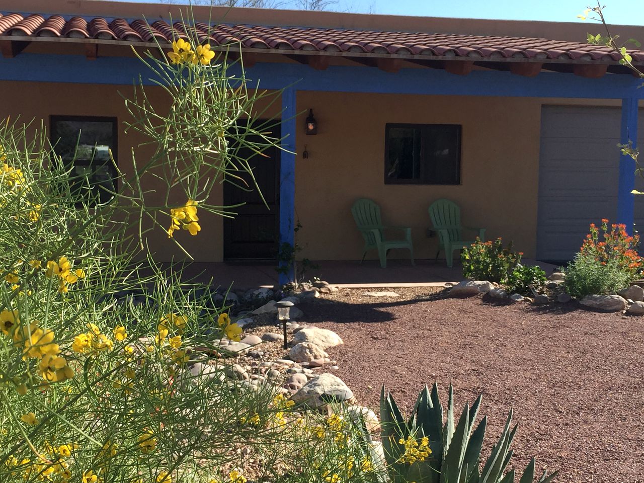 Romantic Cottage Rental with Catalina Mountain Views near Tucson, Arizona