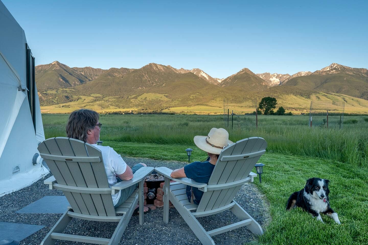 Secluded Montana Dome Retreat with Stunning Mountain Views Near Yellowstone National Park