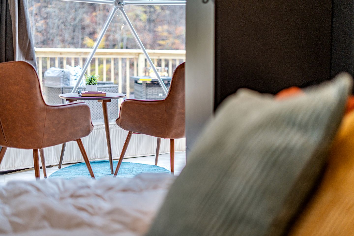Romantic Geodesic Dome with Hot Tub, Perfect for Stargazing in Pipestem, West Virginia