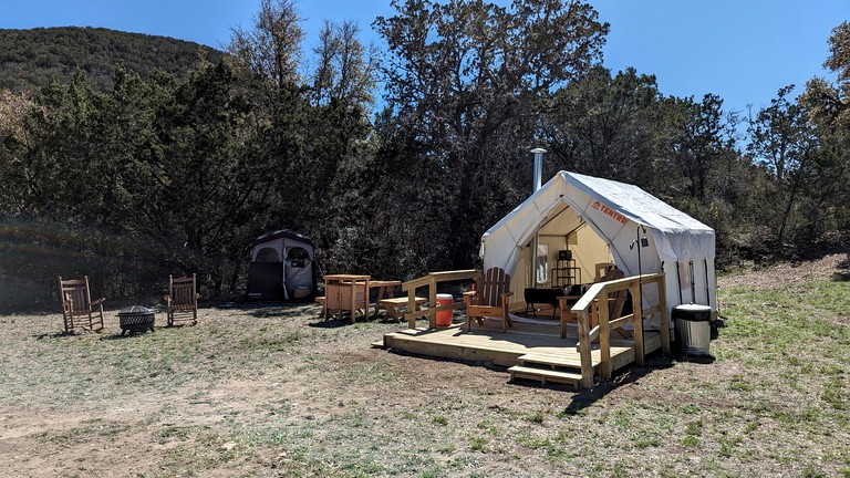 Safari Tents (United States of America, Bandera, Texas)