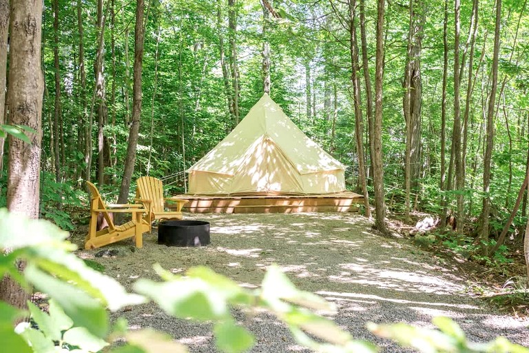 Bell Tents (Canada, Northern Bruce Peninsula, Ontario)