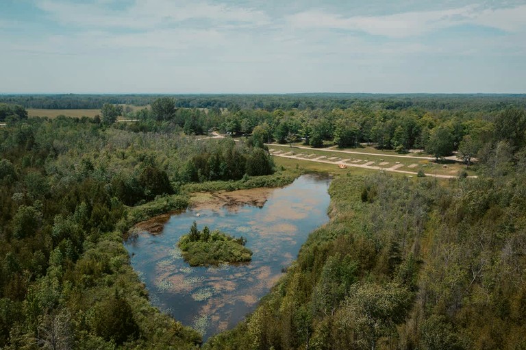 Bell Tents (Canada, Northern Bruce Peninsula, Ontario)