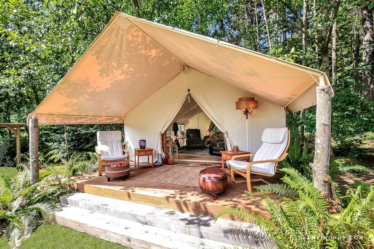 glamping safari tents