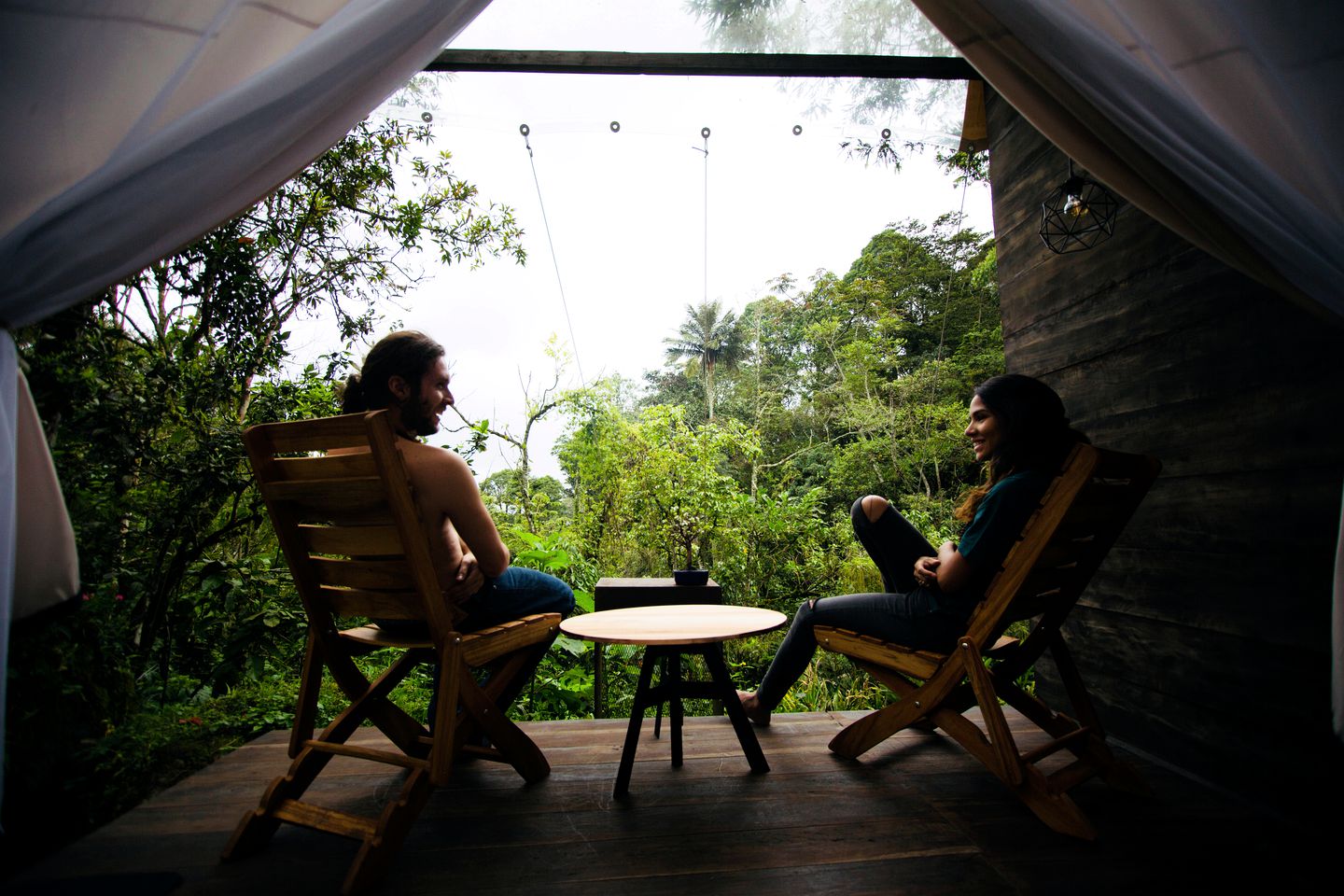 Glamping Tented Cabin for a Romantic Weekend Getaway from Bogotá, Colombia