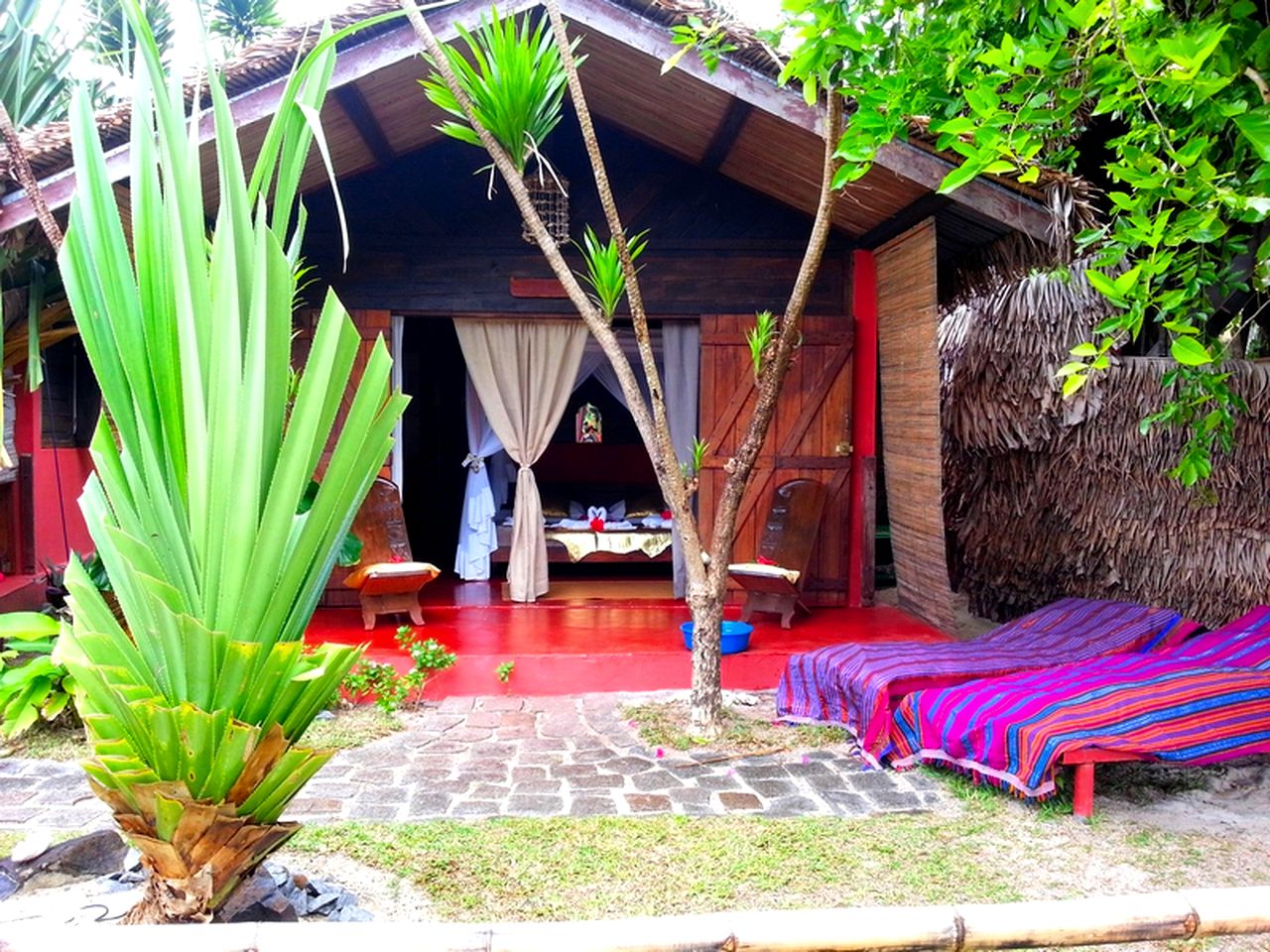 Romantic Hut Getaway on the Beach of Sainte Marie, Madagascar