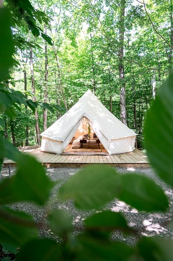 Bell Tents (Canada, Northern Bruce Peninsula, Ontario)