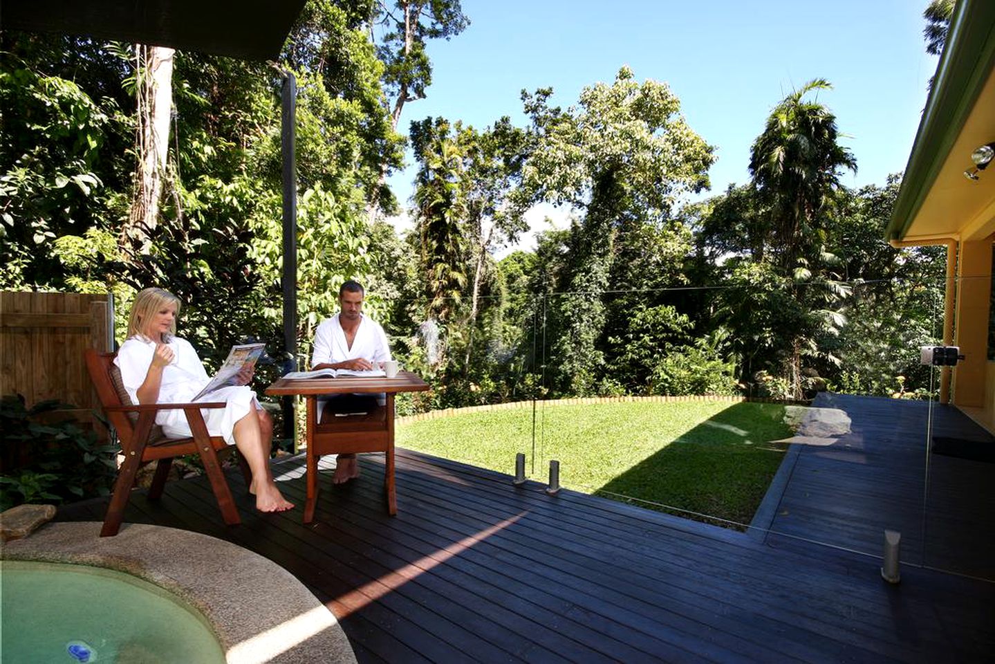 Romantic Rainforest Getaway with Heated Plunge Pool in Kuranda, Australia