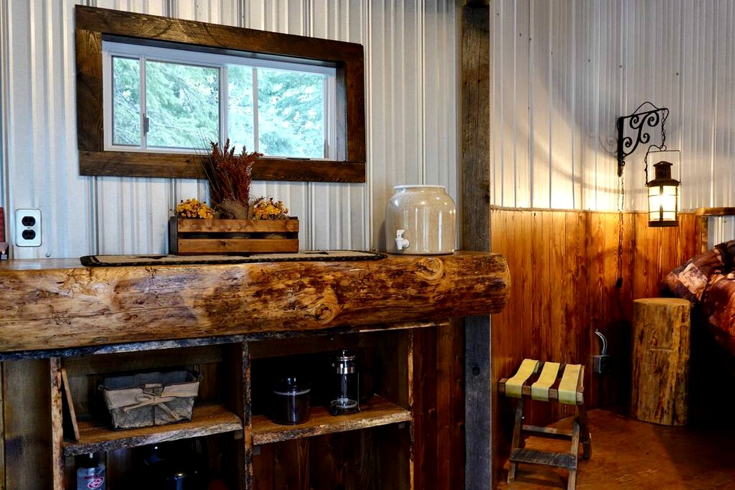 Incredibly Unique Romantic Retreat in Grain Bin Accommodation near Sundre, Alberta