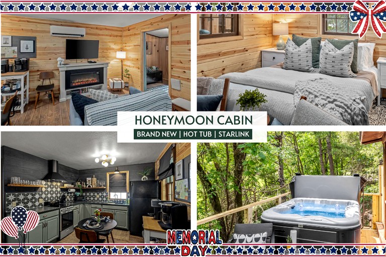 Log Cabins (United States of America, Eureka Springs, Arkansas)