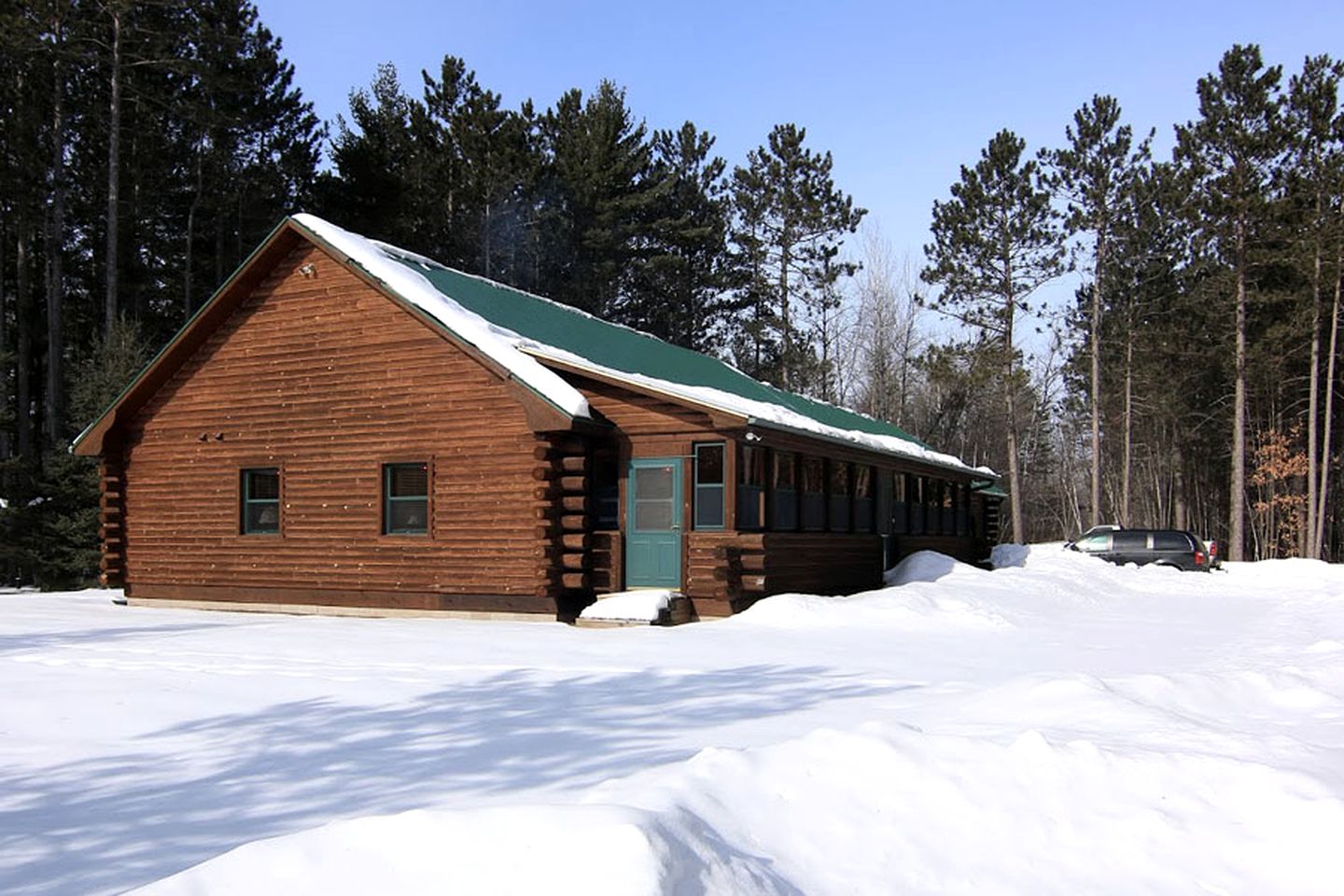 Private Cabin Rental with a Fireplace near the Bearskin State Trail in Wisconsin
