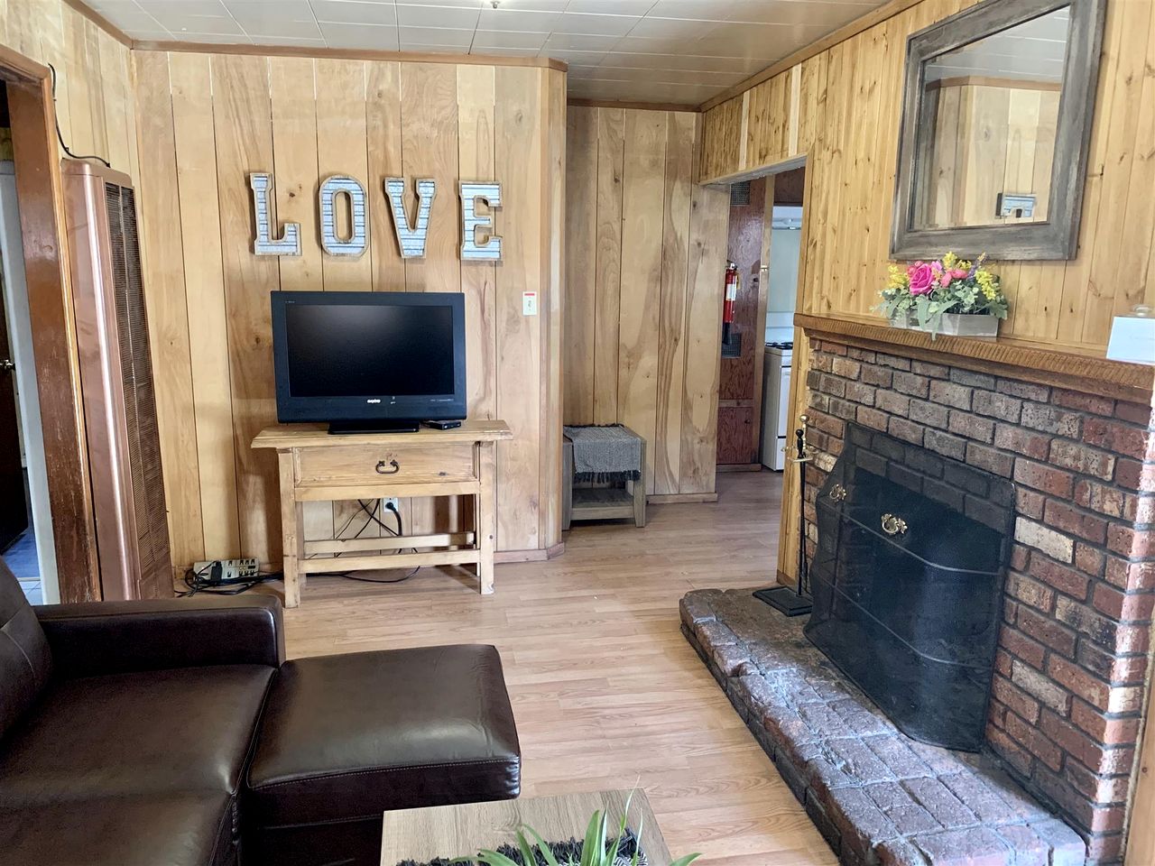 Pet Friendly Cabin with Wood Burning Fireplace and Shared Outdoor Pool in Big Bear, California