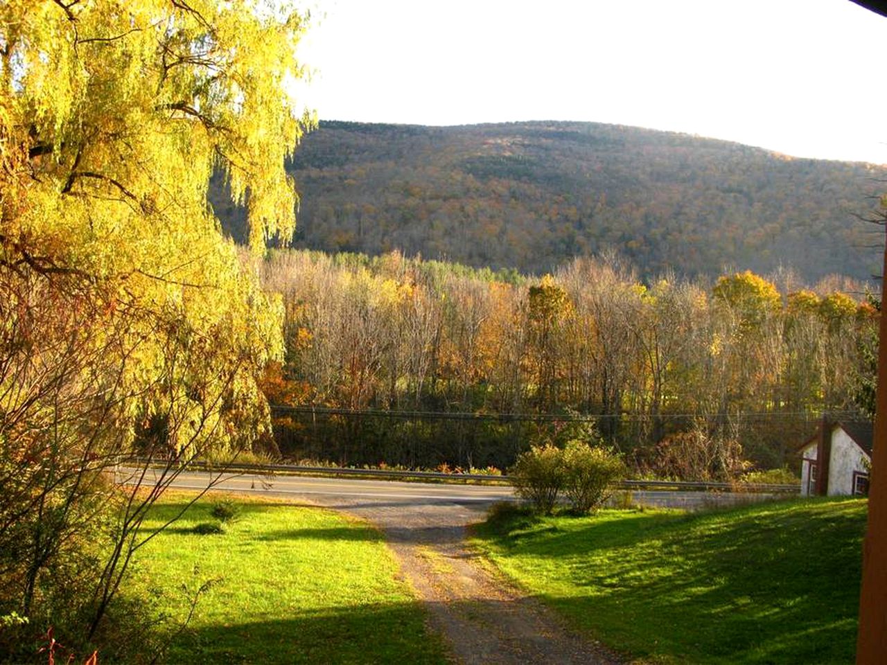 Superb Family Cabin with Mountain Views and Deck in Shandaken, New York