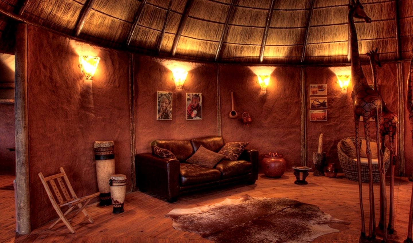 Rounded Tents in the Heart of the Moremi Game Reserve, Botswana