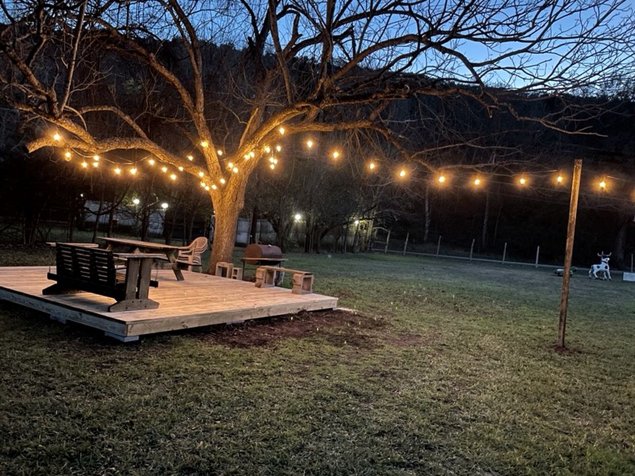Riverfront Cabin with Fire Pit, Barbecue and Picnic Space in New Braunfels, Texas