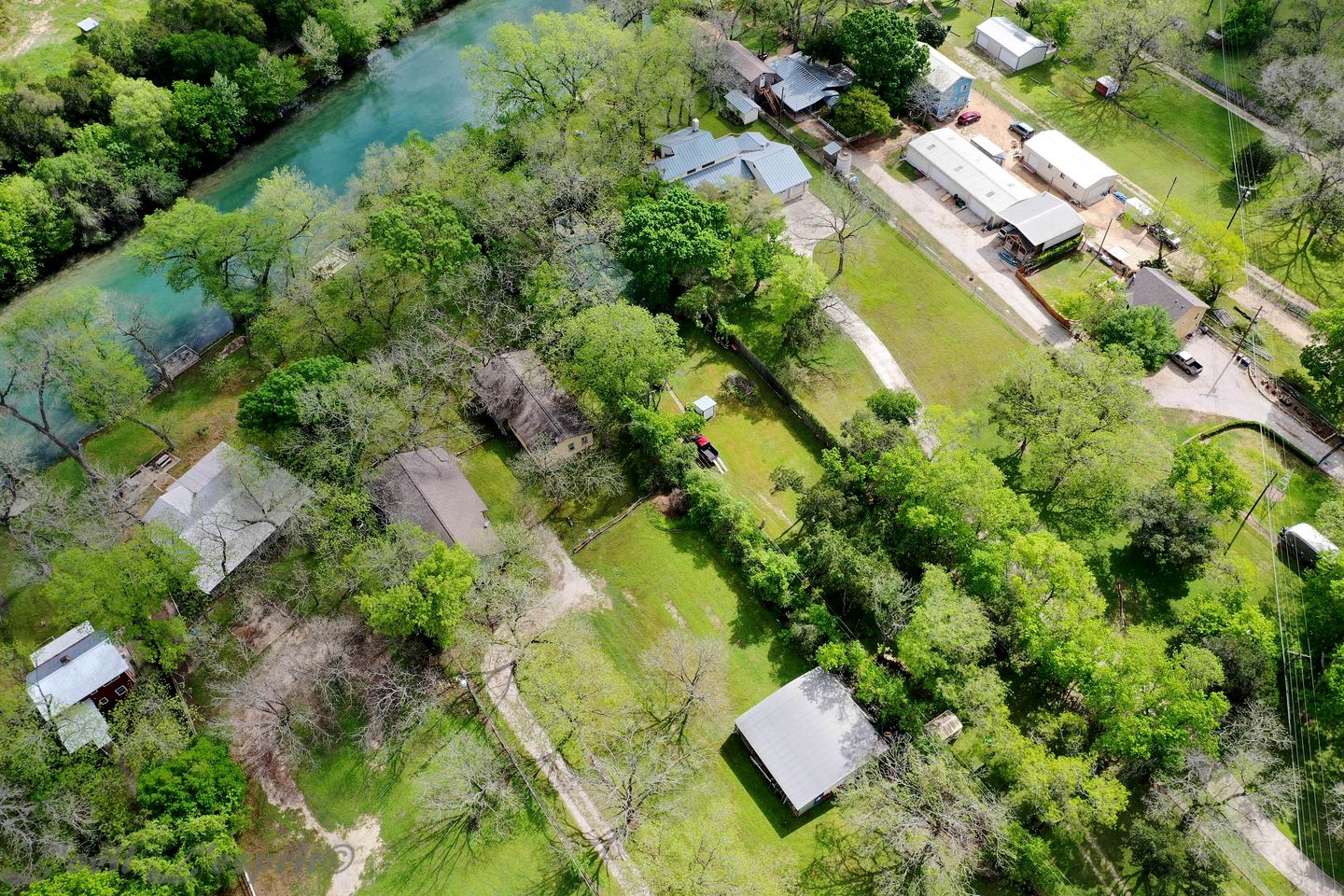 Riverfront Cabin with Fire Pit, Barbecue and Picnic Space in New Braunfels, Texas