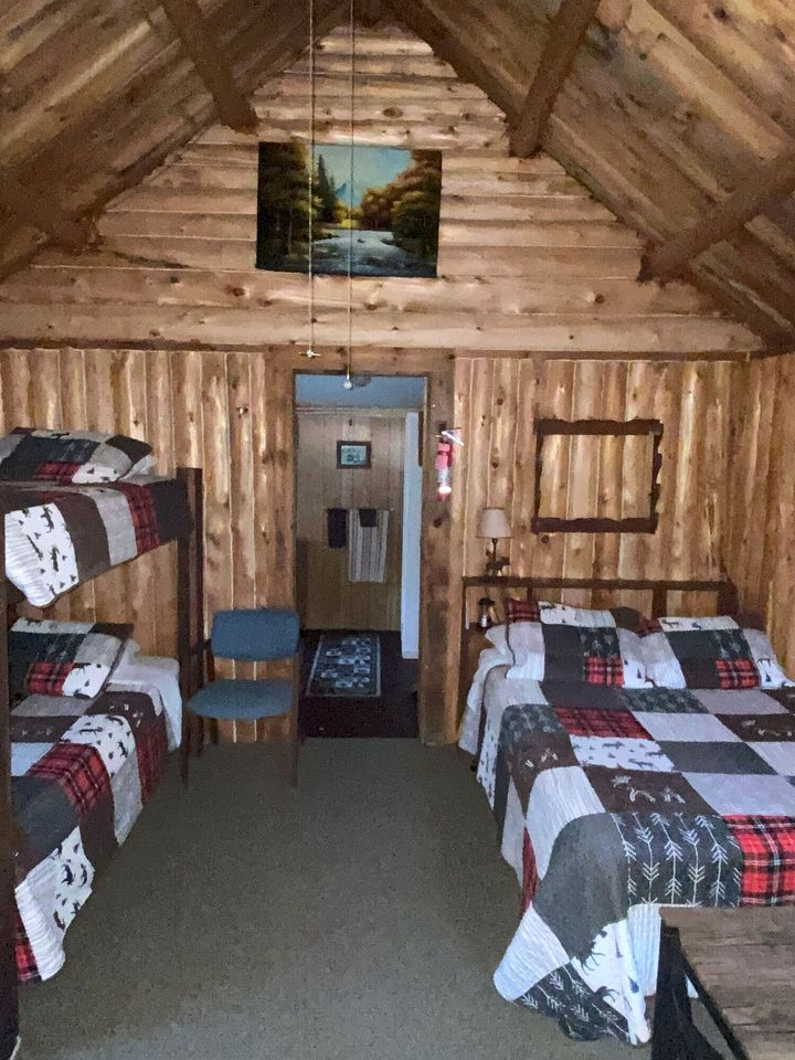 Rustic, Private Log Cabin near Augusta, Maine, Perfect for a Weekend Getaway in Nature