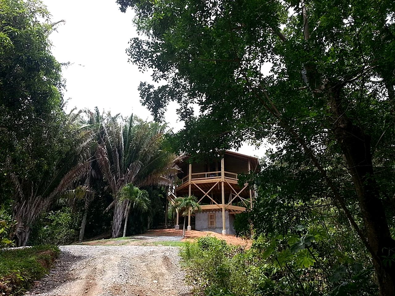 Unique and Tropical Elevated Cabin Rental on Island of Roatán in Honduras