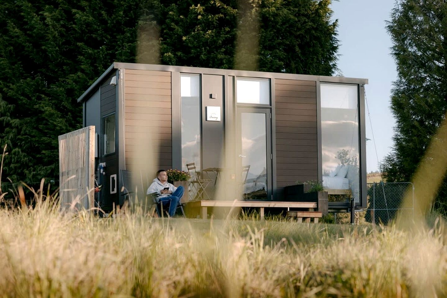 Rural Tiny House with Amazing Starry Night and Sunset Views in Te Anau, South Island