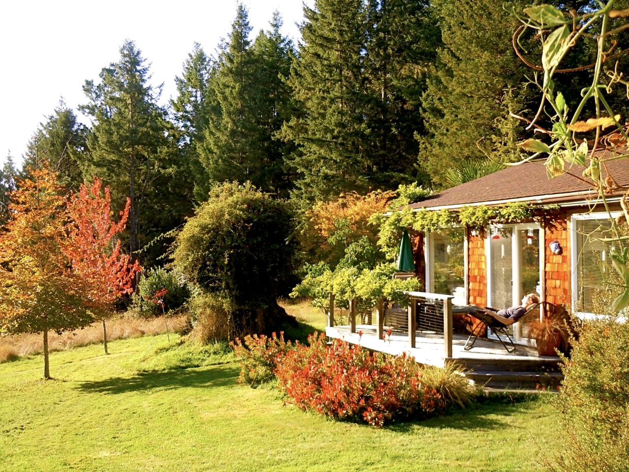 Rural Vacation Cottage near the Coast and the Town of Albion in Northern California