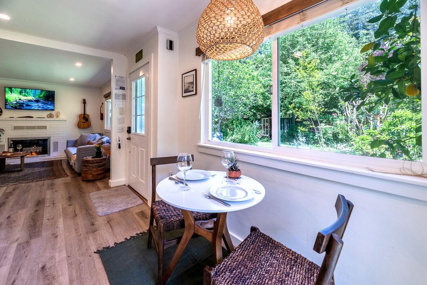 Charming River Cottage with Fenced Yard & Walkable River Access near Downtown Guerneville, California