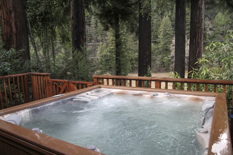 Russian River Rentals Antler River Lodge, Log Cabins, Guerneville