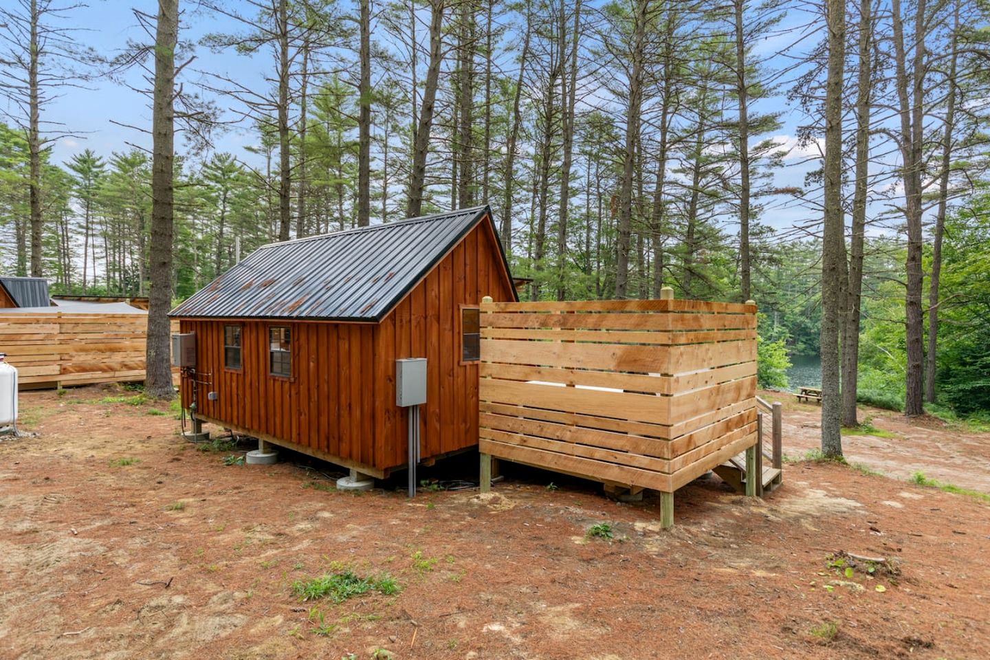 Incredible Design A-Frame with Fully Equipped Deck in Maine