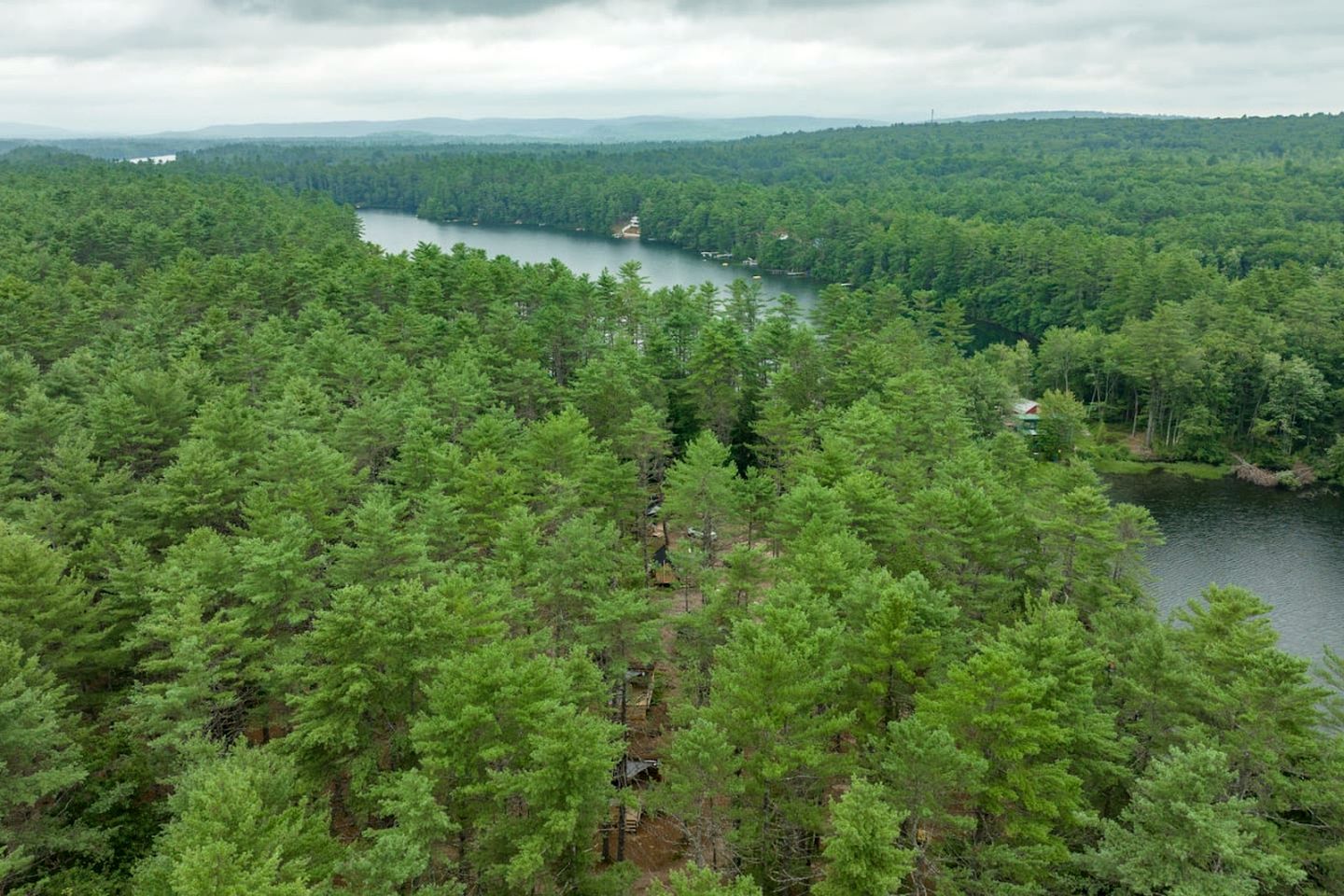 Incredible Design A-Frame with Fully Equipped Deck in Maine