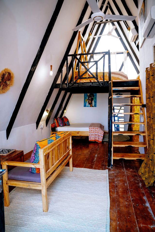 Rustic A-Frame Eco Cabins near Nungwi and Kendwa Beach, Perfect for a Tanzanian Getaway