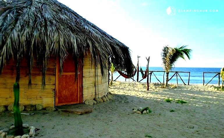 peru beachfront huts glam camping huts peru oceanside cabanas