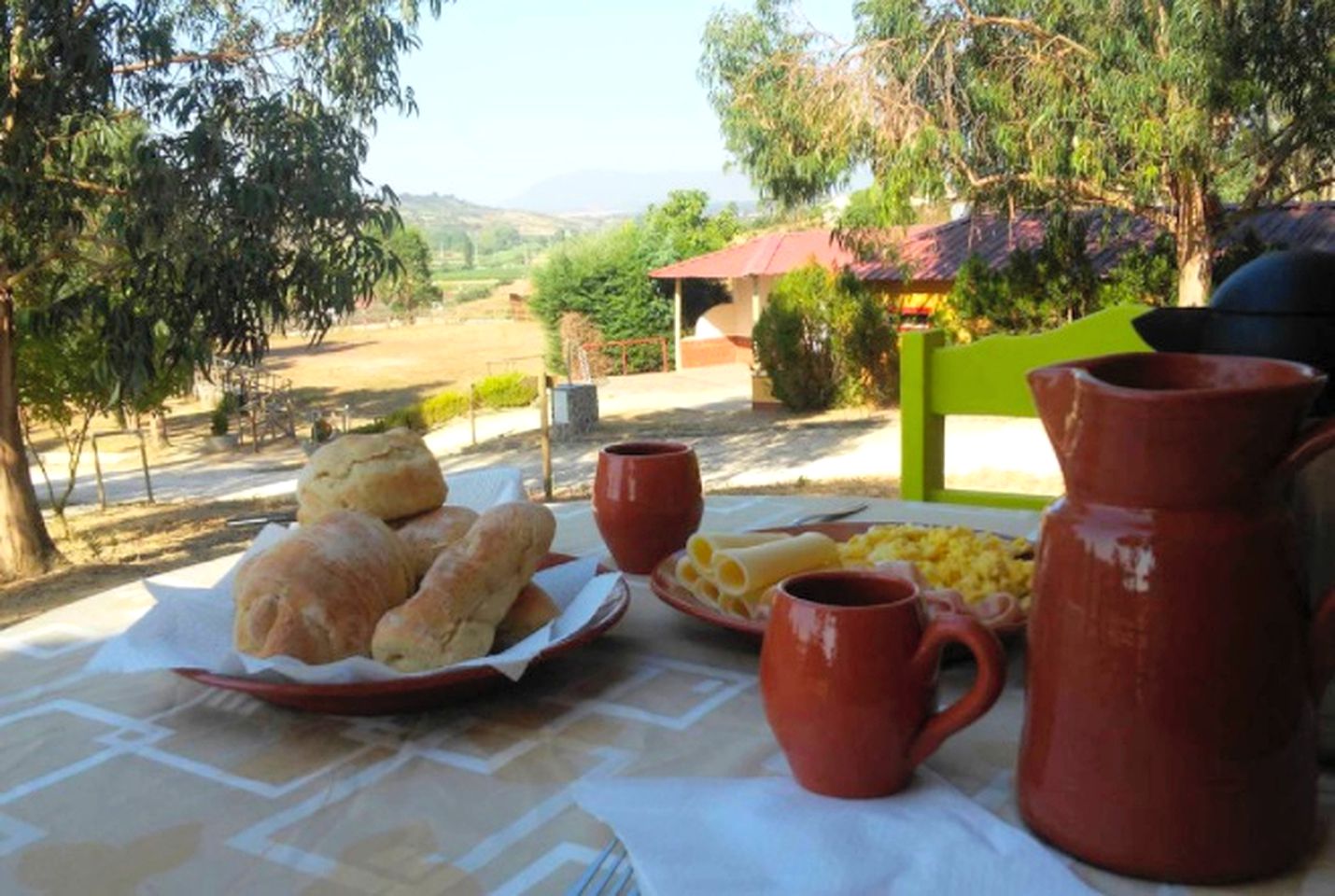 Rustic Bell Tent Rental Surrounded by Scenic Countryside in Lisbon District, Portugal