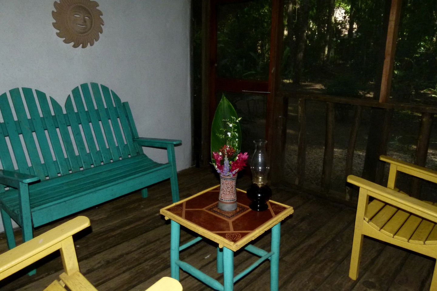 Rustic Cabana Rental with Private Deck for Vacation to Cayo District, Belize