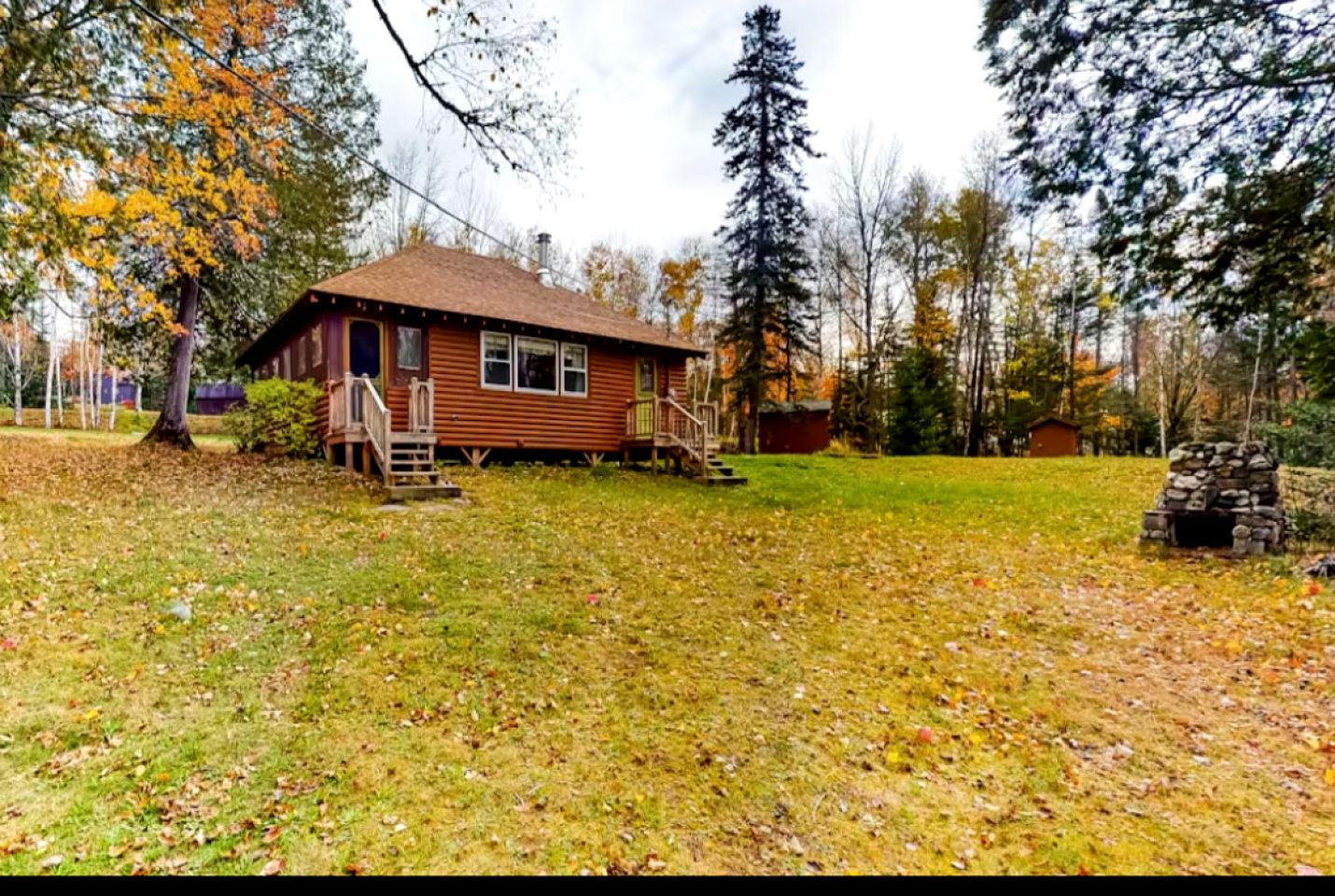 Whimsical Rustic Cabin Retreat Near Moosehead Lake, Maine