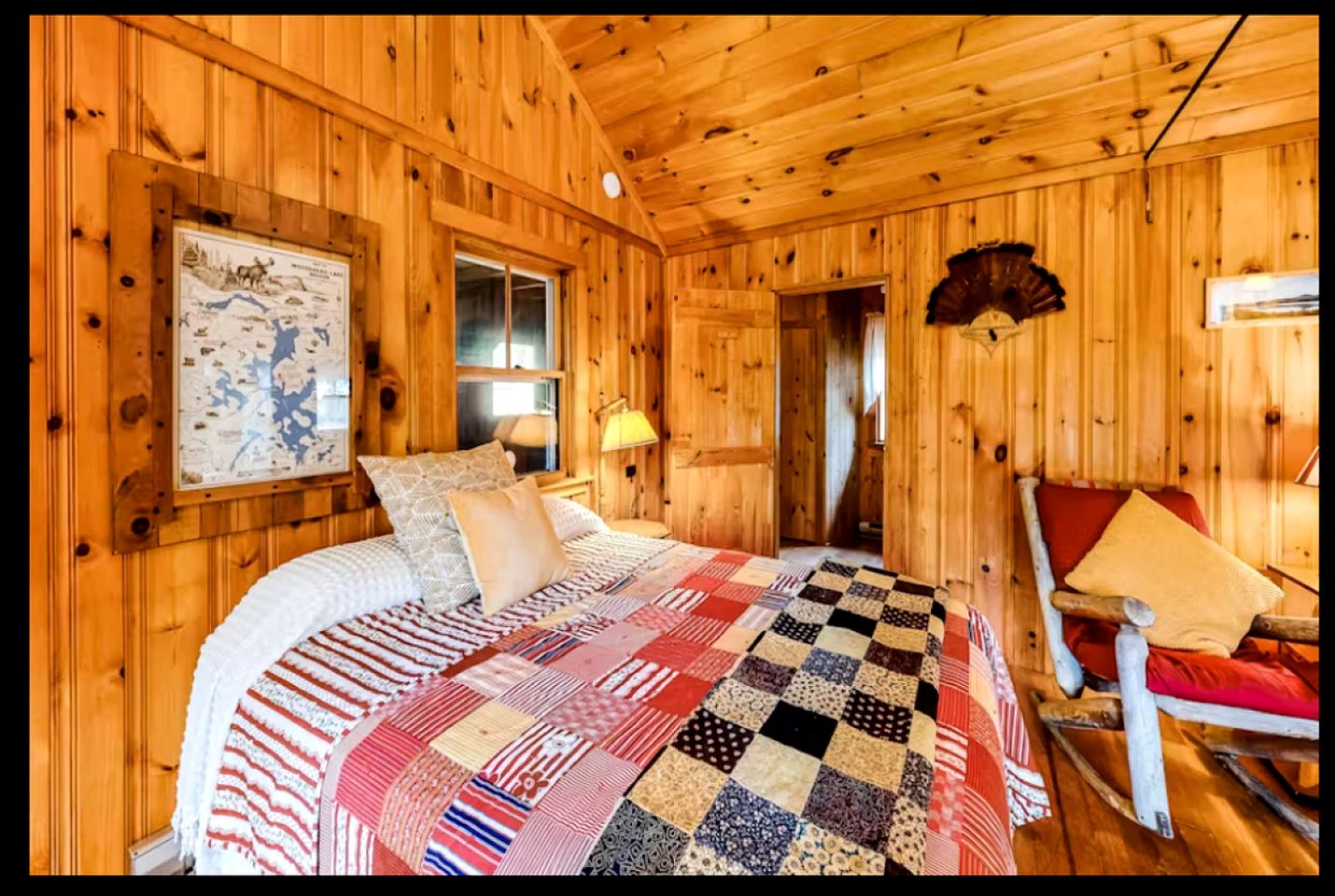 Whimsical Rustic Cabin Retreat Near Moosehead Lake, Maine