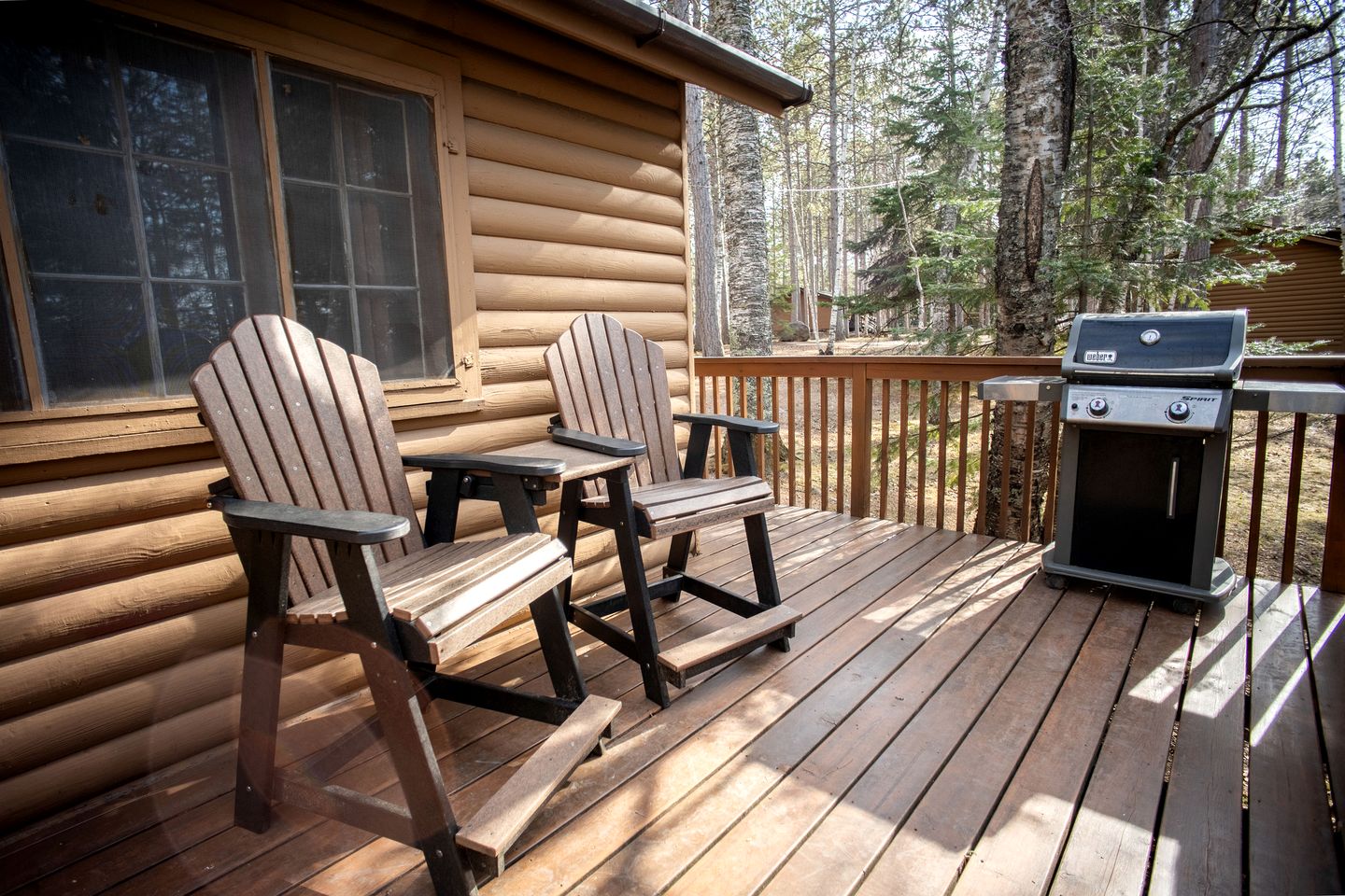 Rustic Cabin with Cozy Fireplace & Private Deck Near Babbitt, Minnesota