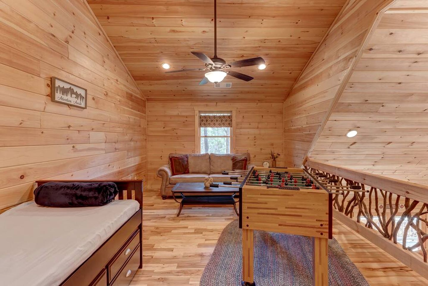 Rustic Cabin Getaway with Cozy Charm & Serene Surroundings in Gilmer County, Georgia