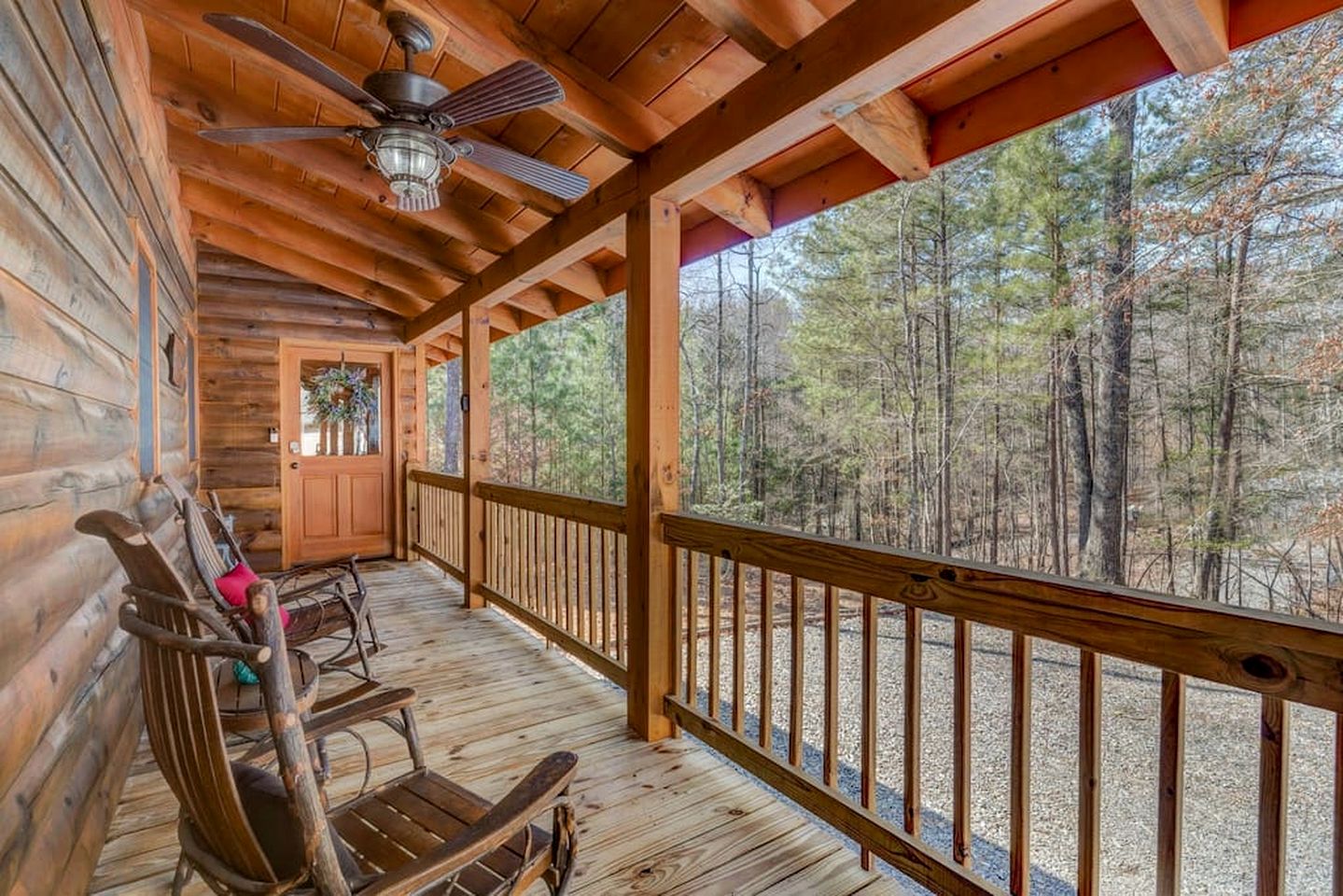 Rustic Cabin Getaway with Cozy Charm & Serene Surroundings in Gilmer County, Georgia