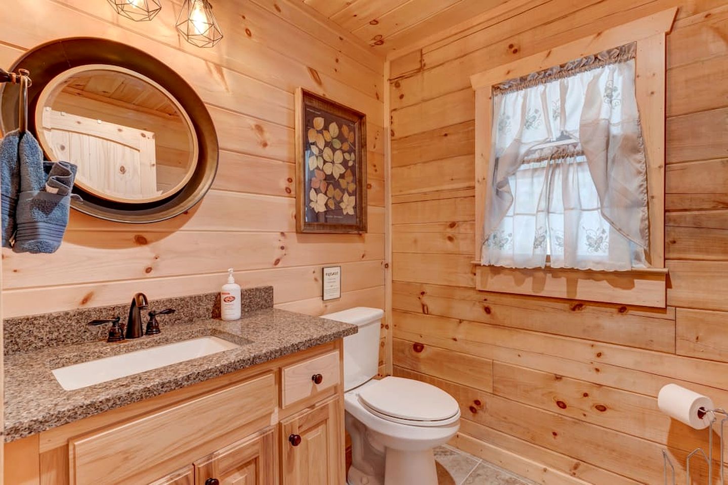 Rustic Cabin Getaway with Cozy Charm & Serene Surroundings in Gilmer County, Georgia