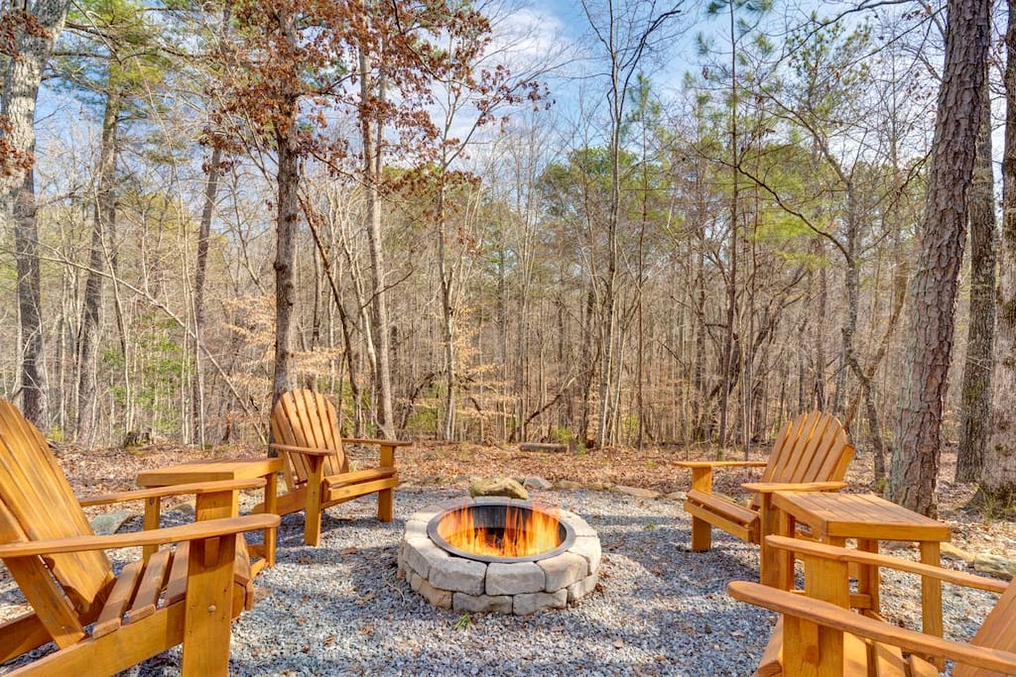 Rustic Cabin Getaway with Cozy Charm & Serene Surroundings in Gilmer County, Georgia