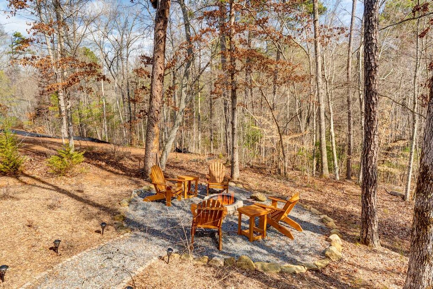 Rustic Cabin Getaway with Cozy Charm & Serene Surroundings in Gilmer County, Georgia