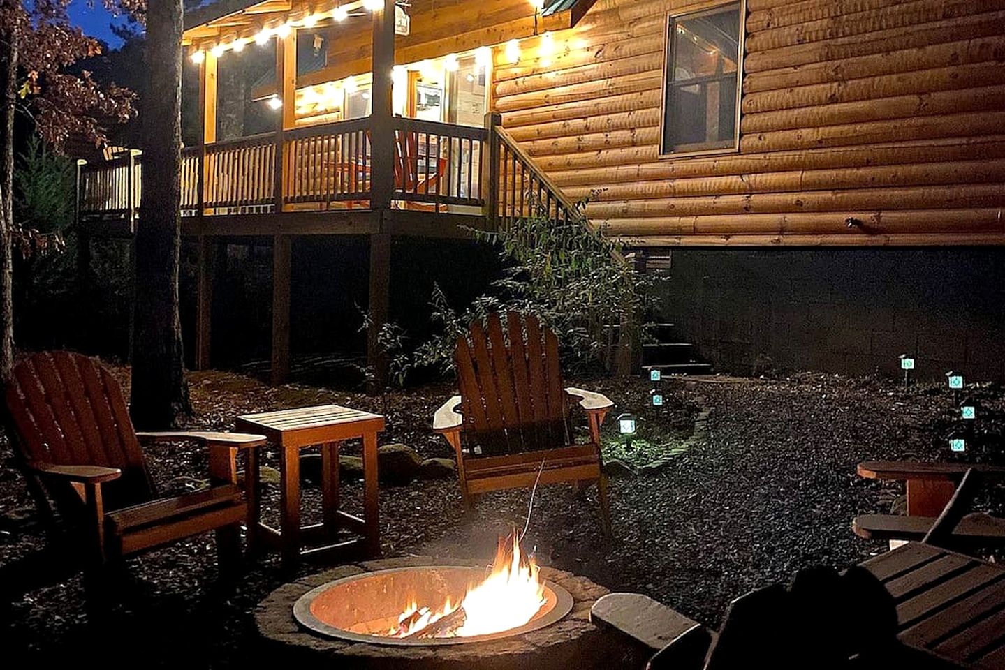 Rustic Cabin Getaway with Cozy Charm & Serene Surroundings in Gilmer County, Georgia