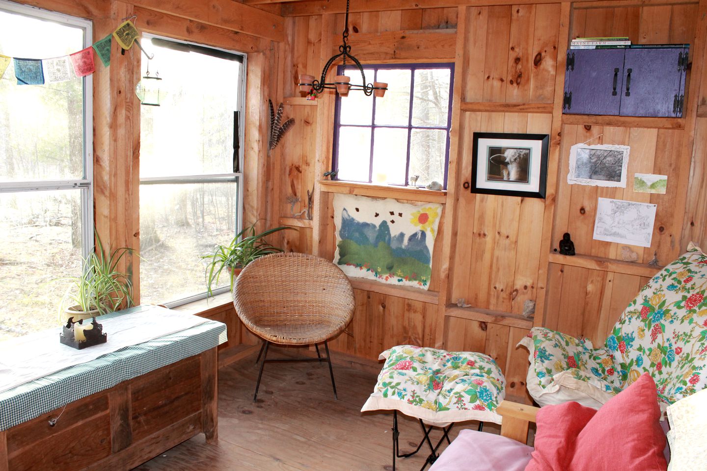 Rustic Cabin on Organic Farm and Creamery in Maine